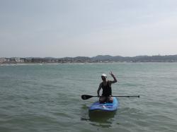 8/9 AM SUP(サップ、スタンドアップパドル)体験スクール付きレンタル  鎌倉ハイサーフ