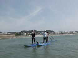 8/9 AM SUP(サップ、スタンドアップパドル)体験スクール付きレンタル  鎌倉ハイサーフ