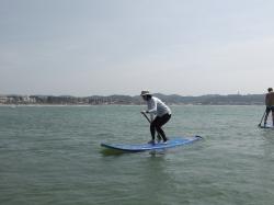 8/9 AM SUP(サップ、スタンドアップパドル)体験スクール付きレンタル  鎌倉ハイサーフ