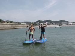 8/9 AM SUP(サップ、スタンドアップパドル)体験スクール付きレンタル  鎌倉ハイサーフ