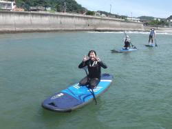 8/10 AM SUP(サップ、スタンドアップパドル)体験スクール付きレンタル　鎌倉ハイサーフ