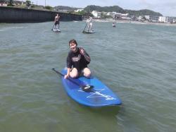 8/10  PM SUP(サップ、スタンドアップパドル)体験スクール付きレンタル  鎌倉ハイサーフ