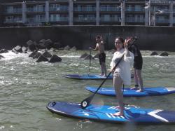 8/10 PM2 SUP(サップ、スタンドアップパドル)体験スクール付きレンタル 鎌倉ハイサーフ
