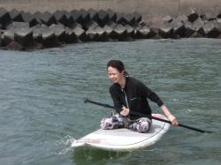 8/11AM  SUP(サップ、スタンドアップパドル)体験スクール付きレンタル 鎌倉ハイサーフ
