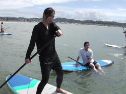 8/11AM  SUP(サップ、スタンドアップパドル)体験スクール付きレンタル 鎌倉ハイサーフ