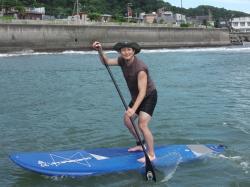 8/11AM  SUP(サップ、スタンドアップパドル)体験スクール付きレンタル 鎌倉ハイサーフ