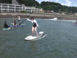 8/11 AM2 SUP(サップ、スタンドアップパドル)体験スクール付きレンタル  鎌倉ハイサーフ