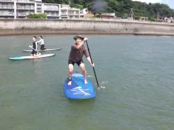 8/11 AM2 SUP(サップ、スタンドアップパドル)体験スクール付きレンタル  鎌倉ハイサーフ