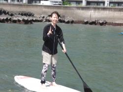 8/11 AM2 SUP(サップ、スタンドアップパドル)体験スクール付きレンタル  鎌倉ハイサーフ
