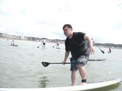 8/11 AM2 SUP(サップ、スタンドアップパドル)体験スクール付きレンタル  鎌倉ハイサーフ