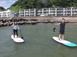 8/11 AM3 SUP(サップ、スタンドアップパドル)体験スクール付きレンタル  鎌倉ハイサーフ