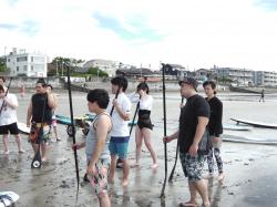 8/11 AM3 SUP(サップ、スタンドアップパドル)体験スクール付きレンタル  鎌倉ハイサーフ
