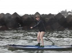 8/12 AM SUP(サップ、スタンドアップパドル)体験スクール付きレンタル 鎌倉ハイサーフ