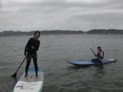 8/12 AM SUP(サップ、スタンドアップパドル)体験スクール付きレンタル 鎌倉ハイサーフ