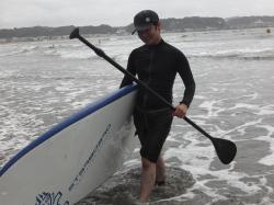 8/12 AM SUP(サップ、スタンドアップパドル)体験スクール付きレンタル 鎌倉ハイサーフ