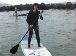 8/12 AM SUP(サップ、スタンドアップパドル)体験スクール付きレンタル 鎌倉ハイサーフ