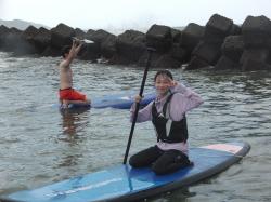 8/12 AM SUP(サップ、スタンドアップパドル)体験スクール付きレンタル 鎌倉ハイサーフ