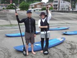 8/12 AM2 SUP(サップ、スタンドアップパドル)体験スクール付きレンタル  鎌倉ハイサーフ