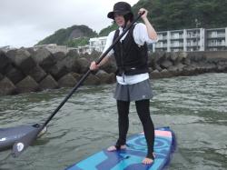 8/12 AM2 SUP(サップ、スタンドアップパドル)体験スクール付きレンタル  鎌倉ハイサーフ