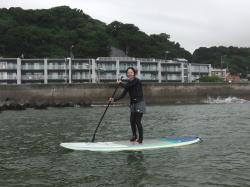 8/12 AM2 SUP(サップ、スタンドアップパドル)体験スクール付きレンタル  鎌倉ハイサーフ
