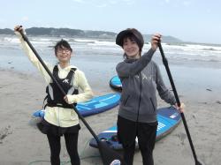 8/12 PM SUP(サップ、スタンドアップパドル)体験スクール付きレンタル  鎌倉ハイサーフ
