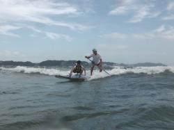 8/12 PM SUP(サップ、スタンドアップパドル)体験スクール付きレンタル  鎌倉ハイサーフ