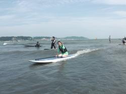 8/14 PM３ SUP(サップ、スタンドアップパドル)体験スクール付きレンタル 鎌倉ハイサーフ