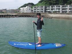 8/15 AM２ SUP(サップ、スタンドアップパドル)体験スクール付きレンタル 鎌倉ハイサーフ