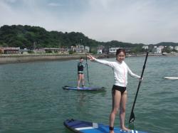 8/15 AM SUP(サップ、スタンドアップパドル)体験スクール付きレンタル  鎌倉ハイサーフ