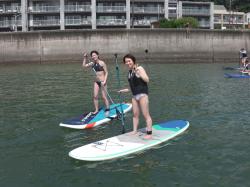 8/15 AM SUP(サップ、スタンドアップパドル)体験スクール付きレンタル  鎌倉ハイサーフ