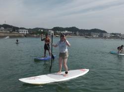 8/15 AM SUP(サップ、スタンドアップパドル)体験スクール付きレンタル  鎌倉ハイサーフ