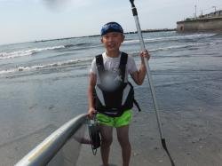 8/15 AM 3  SUP(サップ、スタンドアップパドル)体験スクール付きレンタル  鎌倉ハイサーフ