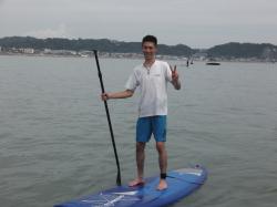 8/15 PM SUP(サップ、スタンドアップパドル)体験スクール付きレンタル  鎌倉ハイサーフ
