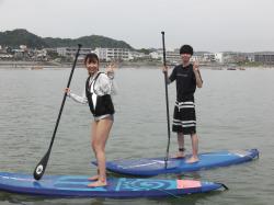 8/15 PM SUP(サップ、スタンドアップパドル)体験スクール付きレンタル  鎌倉ハイサーフ