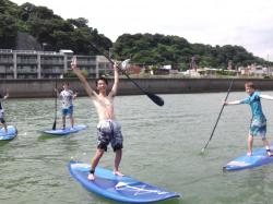 8/17 PM SUP(サップ、スタンドアップパドル)体験スクール付きレンタル 鎌倉ハイサーフ