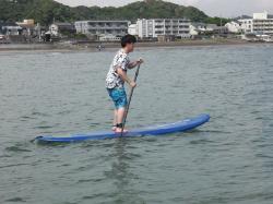 8/17 PM SUP(サップ、スタンドアップパドル)体験スクール付きレンタル 鎌倉ハイサーフ