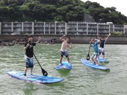 8/17 PM SUP(サップ、スタンドアップパドル)体験スクール付きレンタル 鎌倉ハイサーフ