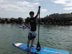8/17 PM SUP(サップ、スタンドアップパドル)体験スクール付きレンタル 鎌倉ハイサーフ