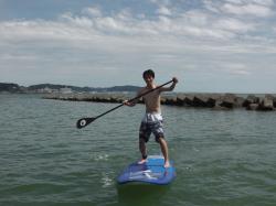 8/17 PM SUP(サップ、スタンドアップパドル)体験スクール付きレンタル 鎌倉ハイサーフ