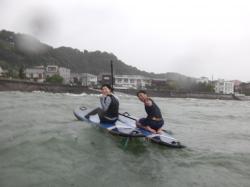 8/18  AM SUP(サップ、スタンドアップパドル)体験スクール付きレンタル  鎌倉ハイサーフ