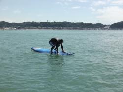 8/19 AM SUP(サップ、スタンドアップパドル)体験スクール付きレンタル  鎌倉ハイサーフ