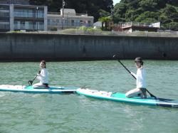 8/19 PM SUP(サップ、スタンドアップパドル)体験スクール付きレンタル  鎌倉ハイサーフ