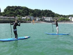 8/19 PM SUP(サップ、スタンドアップパドル)体験スクール付きレンタル  鎌倉ハイサーフ