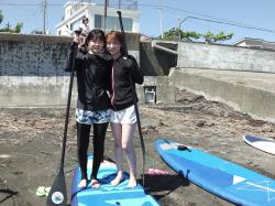 8/19 PM SUP(サップ、スタンドアップパドル)体験スクール付きレンタル  鎌倉ハイサーフ