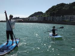 8/19 PM SUP(サップ、スタンドアップパドル)体験スクール付きレンタル  鎌倉ハイサーフ