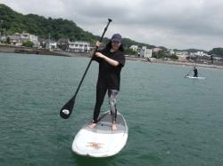 8/20 AM SUP(サップ、スタンドアップパドル)体験スクール付きレンタル  鎌倉ハイサーフ