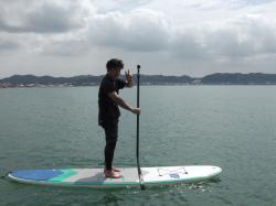 8/20 AM SUP(サップ、スタンドアップパドル)体験スクール付きレンタル  鎌倉ハイサーフ