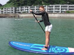 8/20 AM SUP(サップ、スタンドアップパドル)体験スクール付きレンタル  鎌倉ハイサーフ