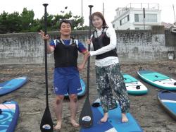 8/20 PM SUP(サップ、スタンドアップパドル)体験スクール付きレンタル  鎌倉ハイサーフ