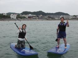 8/20 PM SUP(サップ、スタンドアップパドル)体験スクール付きレンタル  鎌倉ハイサーフ